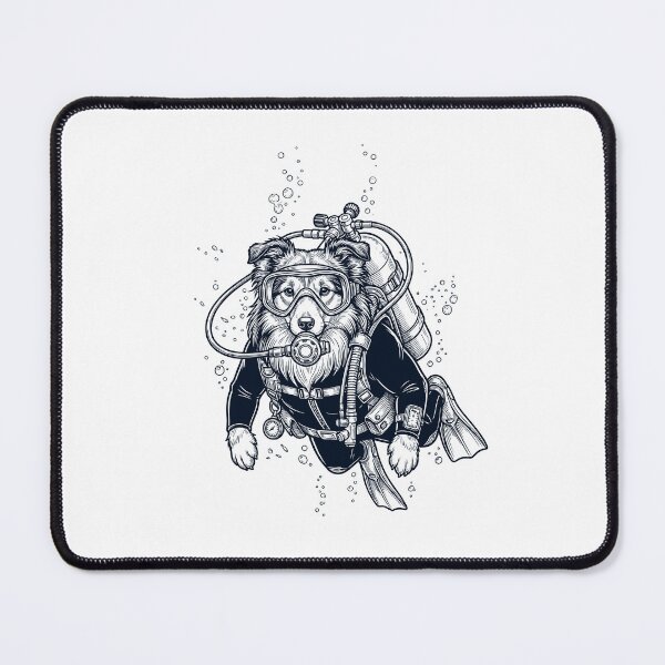 Item preview, Shetland Sheepdog Scuba Diving Diver Dog Owner designed and sold by TerryConnells.