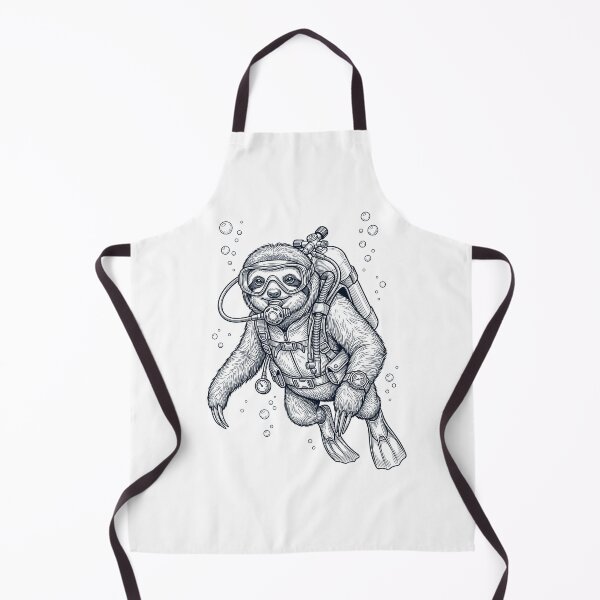 Item preview, Sloth Scuba Diving Diver Animal Lover designed and sold by TerryConnells.