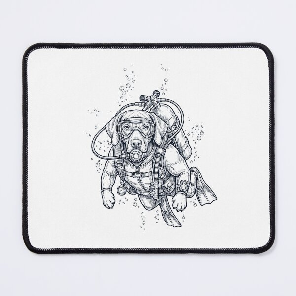 Item preview, Vizsla Scuba Diving Diver Dog Owner designed and sold by TerryConnells.