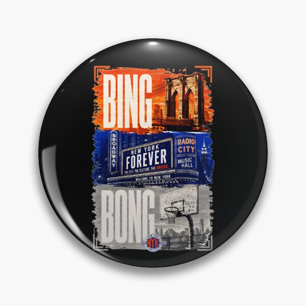 Item preview, Bing Forever Bong New York City Knicks New Yorker Basketball designed and sold by CalyZOam99.