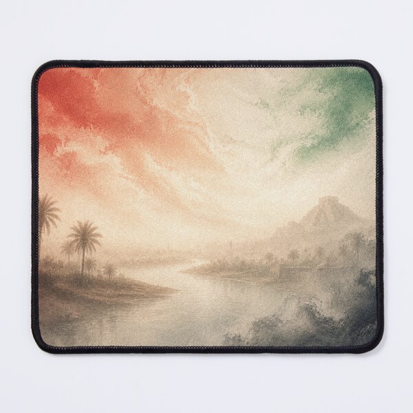Item preview, Iraq Watercolor Travel Illustration designed and sold by AHOK-lab.