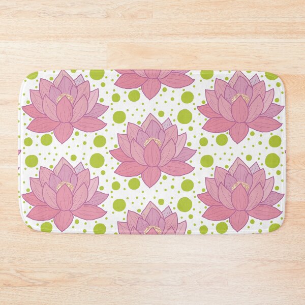 Item preview, Light Pink Lotus With Green Dots designed and sold by Ailiida.