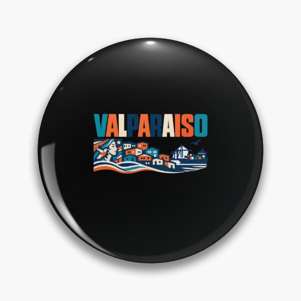 Item preview, Valparaiso Retro Travel | Vintage Graphic designed and sold by SJarts Creative Studio.