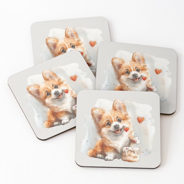 Item preview, Happy Birthday Corgi Puppy designed and sold by Erika Kaisersot.