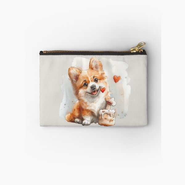 Item preview, Happy Birthday Corgi Puppy designed and sold by Erika Kaisersot.