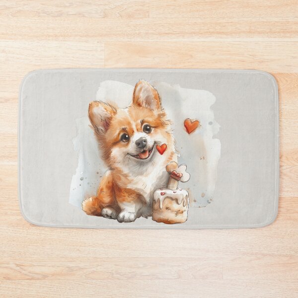 Item preview, Happy Birthday Corgi Puppy designed and sold by Erika Kaisersot.