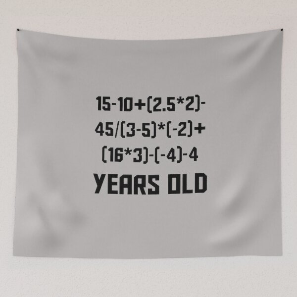 Item preview, 13th Birthday Shirt - 13 Years Old Algebra Equation Funny 13th Birthday Math Design designed and sold by roartusa.