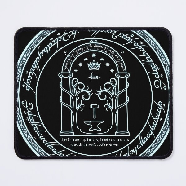 Item preview, Lord of the Rings Doors of Durin Moria Gate Art designed and sold by Senpaiwaves.