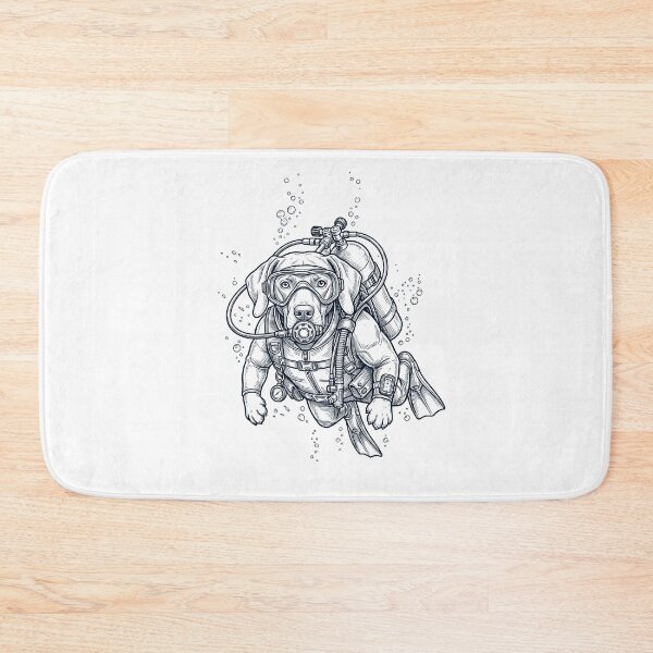 Item preview, Weimaraner Scuba Diving Diver Dog Owner designed and sold by TerryConnells.