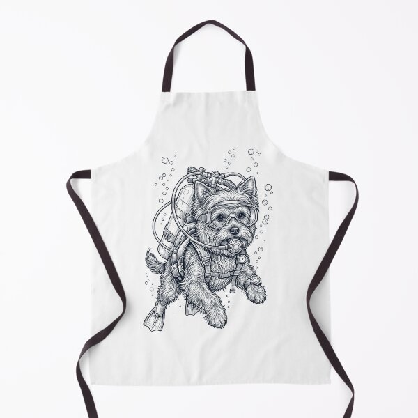Item preview, Yorkshire Terrier Scuba Diving Diver Dog Owner designed and sold by TerryConnells.