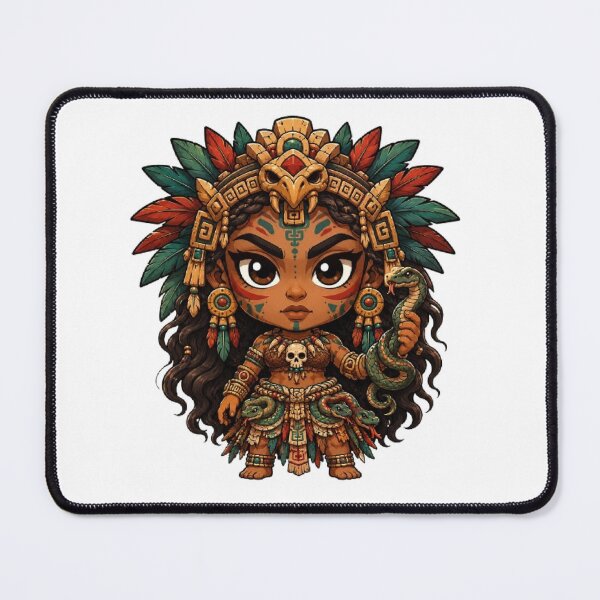 Item preview, Coatlicue Mythology Mascot Design designed and sold by The Dark Files.