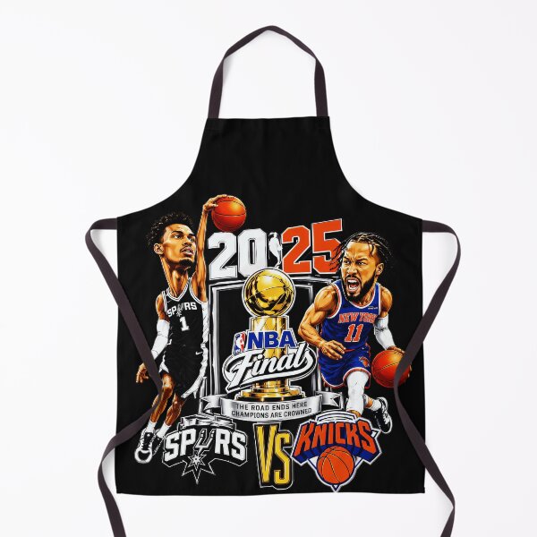 Item preview, 2025 NBA Finals The Road Ends Here Champions Are Crowned Spurs Vs Knicks Basketball Fan designed and sold by CalyZOam99.