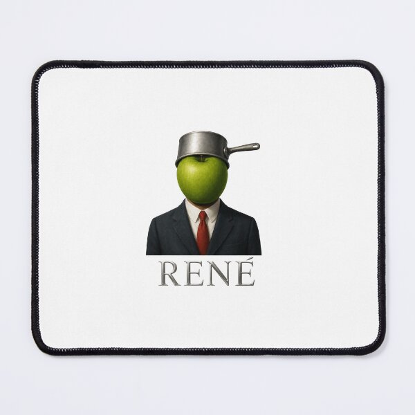 Item preview, RENÉ Apple Head Surreal Art designed and sold by Unreasonableart.