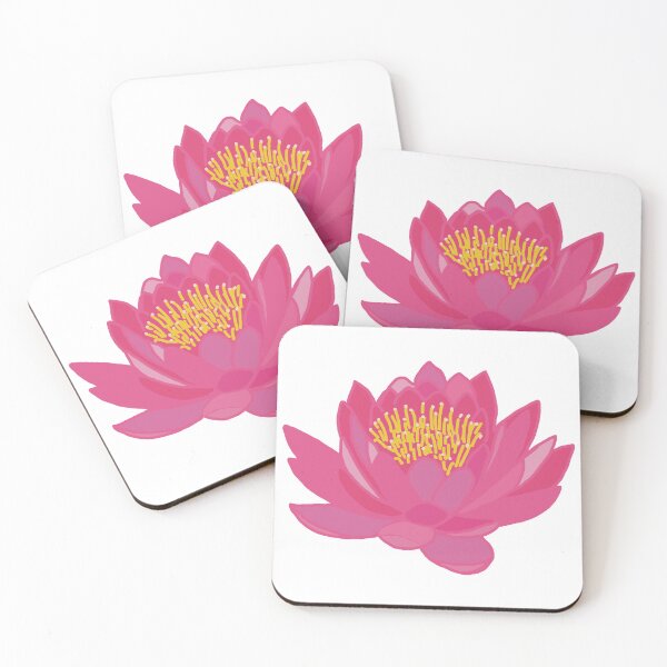 Item preview, Pink Lotus Flower Seamless Pattern – Bold Floral Design, Modern Botanical Repeat designed and sold by Ailiida.