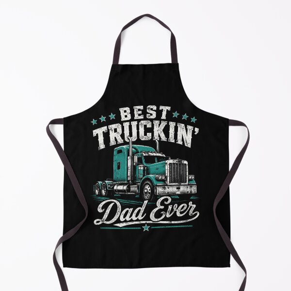 Item preview, Best Truckin' Dad Ever Trucker Father Big Rig Driver designed and sold by FormalDehyena.