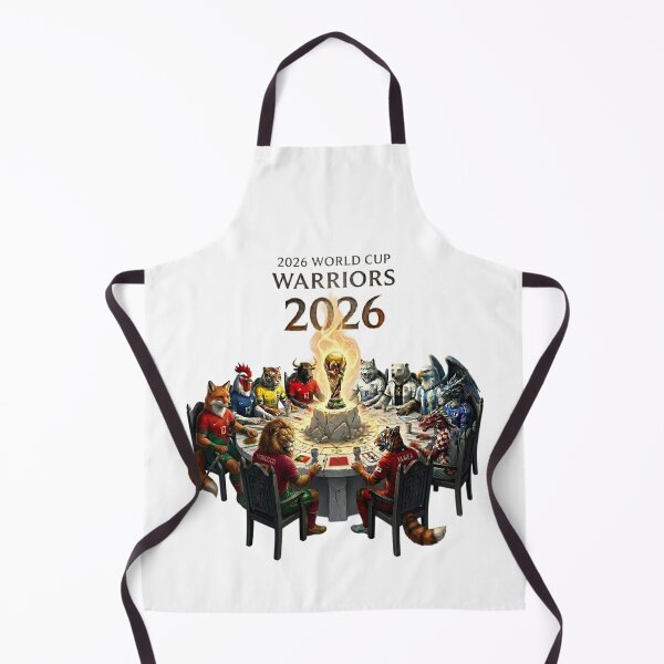 Item preview, 2026 World Cup Warriors — Animal Nations Fantasy Soccer Art designed and sold by CosmicSplendor.