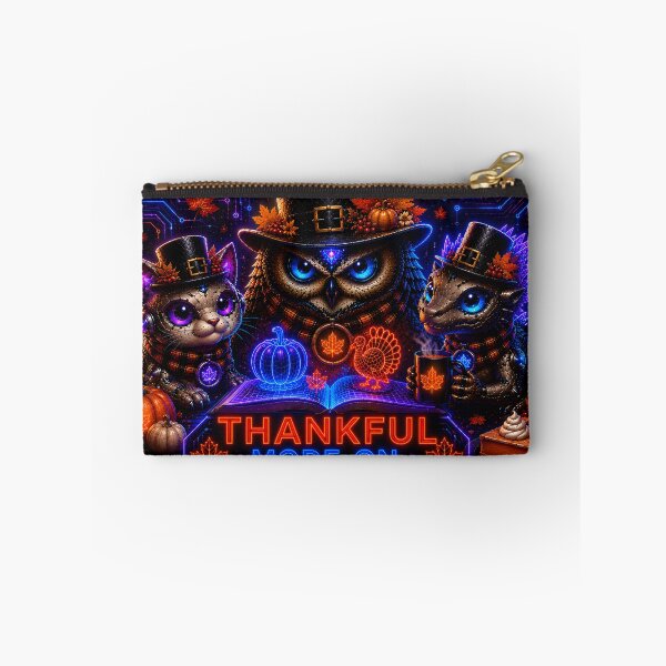 Item preview, Thankful in the Future Cyber Owl designed and sold by Omni Craft .