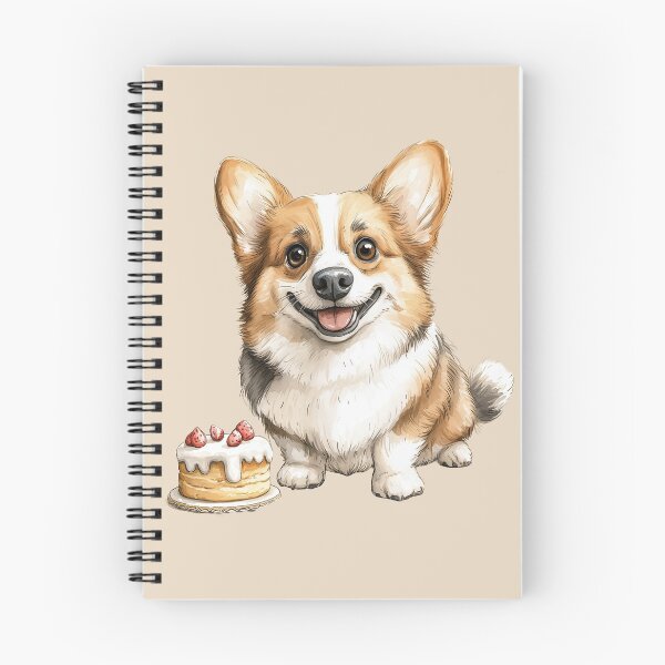 Item preview, Birthday Cake and Corgi Puppy designed and sold by Erika Kaisersot.