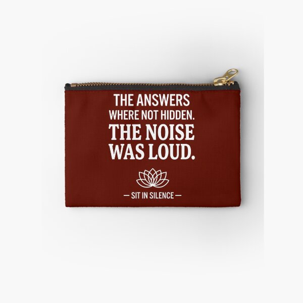 Item preview, Copy of The Answers Were Not Hidden—Soft Stillness.  designed and sold by SitInSilence24.