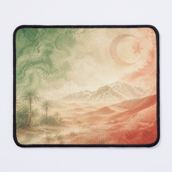 Item preview, Algeria Watercolor Travel Illustration designed and sold by AHOK-lab.