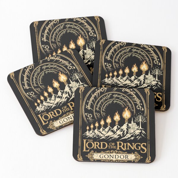 Item preview, Lord of the Rings Gondor Beacons Poster designed and sold by Senpaiwaves.