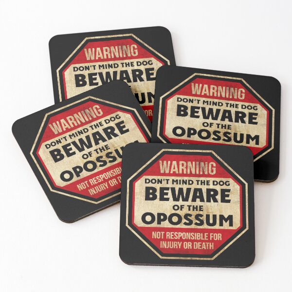 Item preview, Beware Of The Opossum designed and sold by MagicEyesOnly.