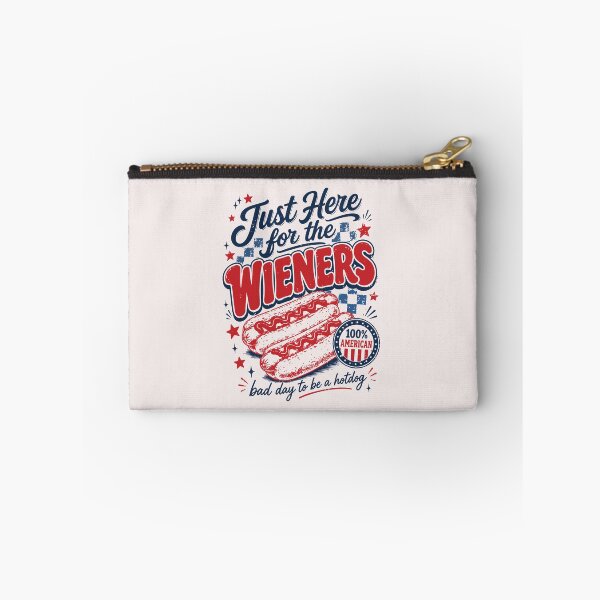 Item preview, Just Here for the Wieners Funny 4th of July Hot Dog BBQ Patriotic Design designed and sold by mari-kayden.