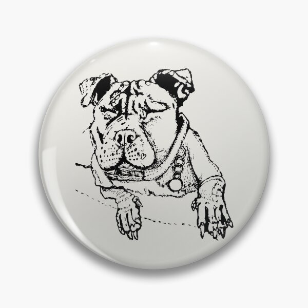 Item preview, Blinking Doggo - (#F0EEE9) designed and sold by The Stippler Process.