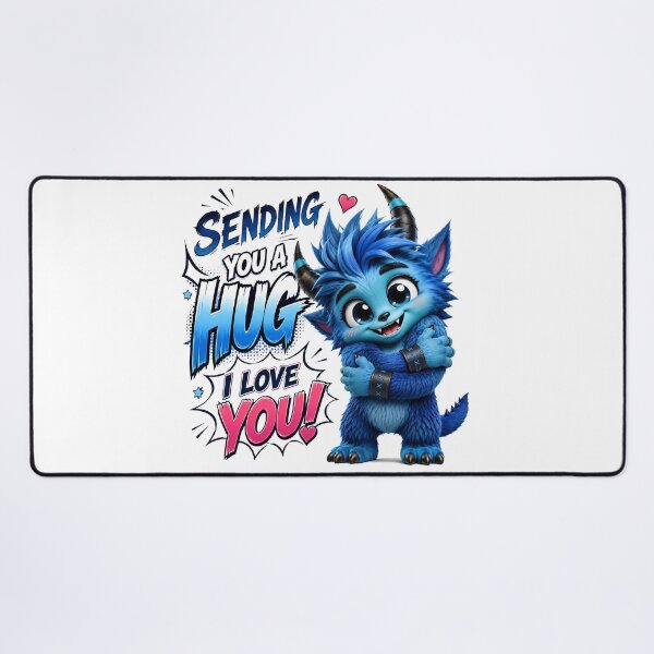 Item preview, Sending You a Big Blue Hug designed and sold by BlissBlvdShop.