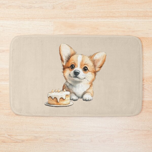 Item preview, Adorable Corgi Party Pup designed and sold by Erika Kaisersot.