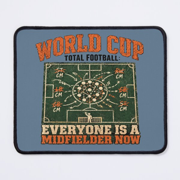 Item preview, World Cup Total Football Midfielder Soccer Tactics Tee designed and sold by POD DYNASTY.
