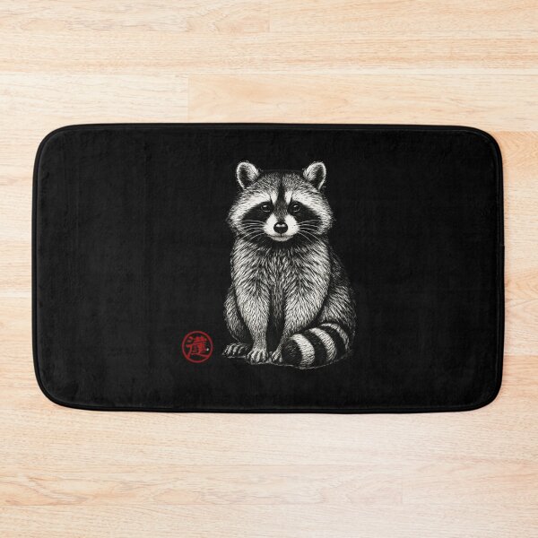 Item preview, Raccoon Kanji Portrait designed and sold by SiarheiYur.