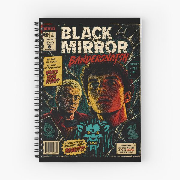 Artikelvorschau, Black Mirror Bandersnatch entworfen und verkauft von Wanderdreaming.