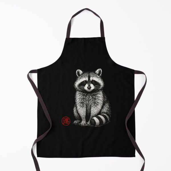 Item preview, Raccoon Kanji Portrait designed and sold by SiarheiYur.