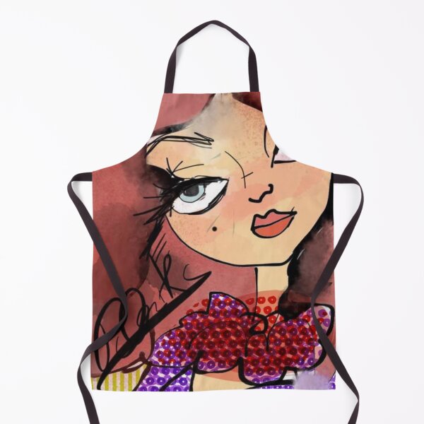 Item preview, Purple flamenco Lady Purple Violet dress Faraales designed and sold by pilukarts.
