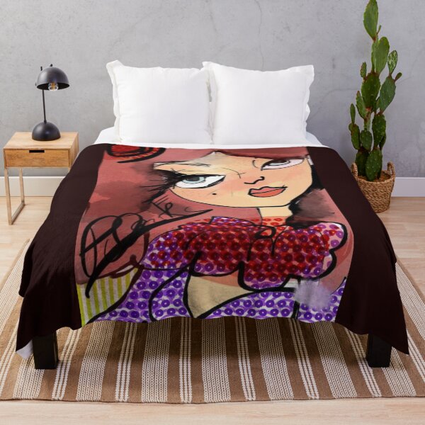 Item preview, Purple flamenco Lady Purple Violet dress Faraales designed and sold by pilukarts.