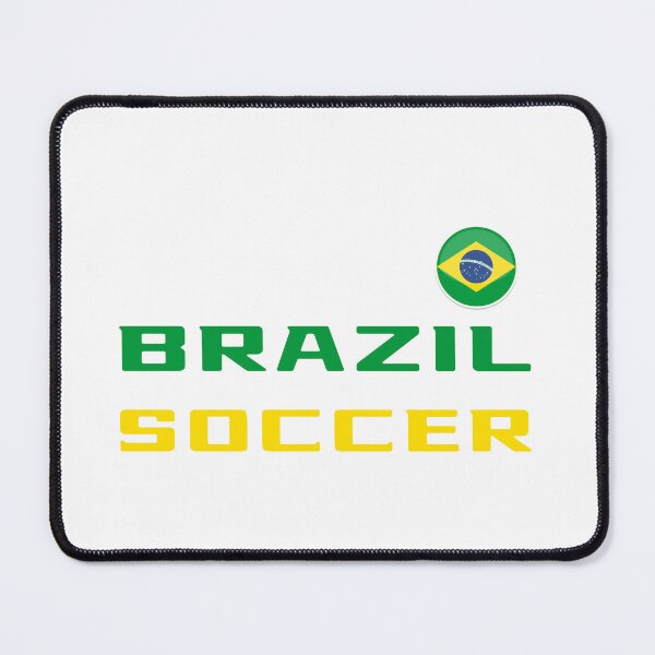 Item preview, Brazil Soccer T-Shirt with Flag – Brazilian Fan Tee | Uncle Jichuan designed and sold by Uncle-Jichuan.