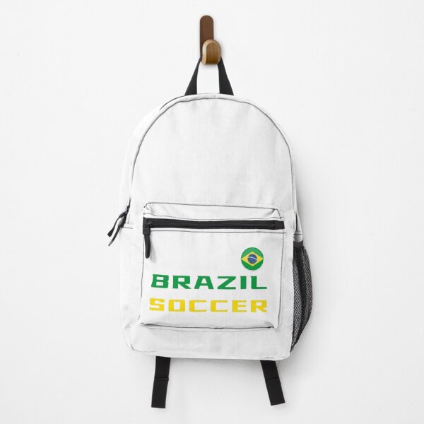 Item preview, Brazil Soccer T-Shirt with Flag – Brazilian Fan Tee | Uncle Jichuan designed and sold by Uncle-Jichuan.