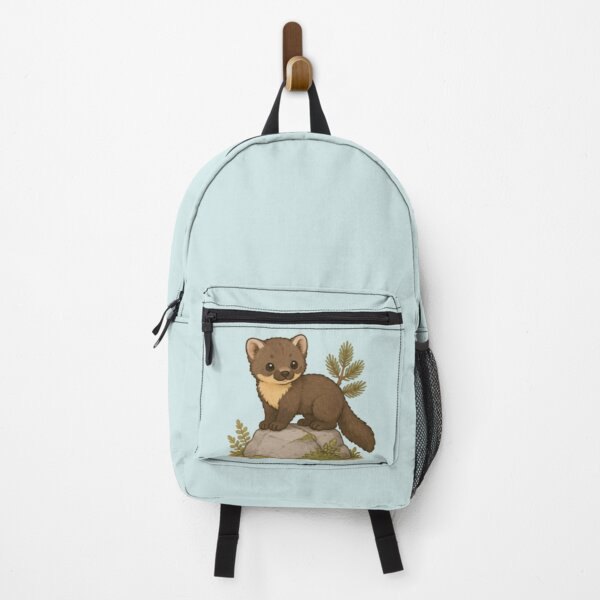 Item preview, Cute Little Climbing Pine Marten designed and sold by MellowMunchkins.