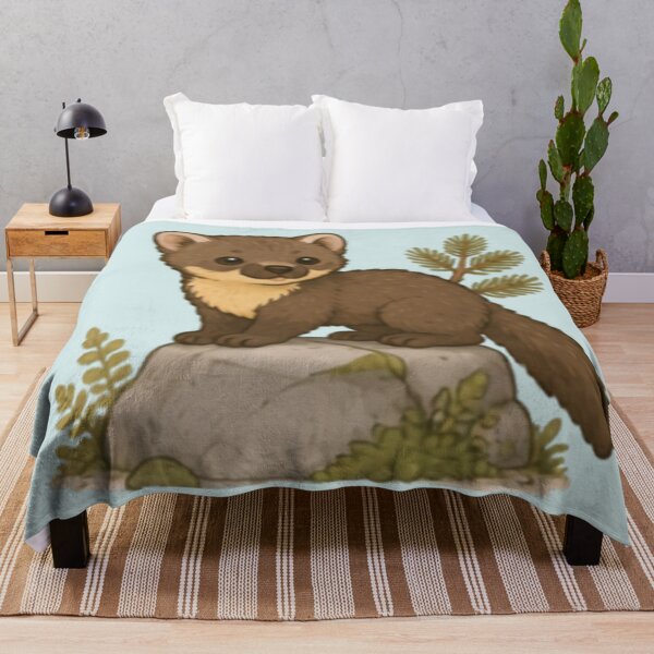 Item preview, Cute Little Climbing Pine Marten designed and sold by MellowMunchkins.