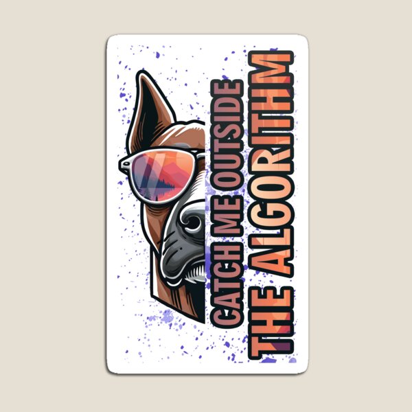 Item preview, Catch Me Outside the Algorithm Dog Shirt designed and sold by GraphicComet.