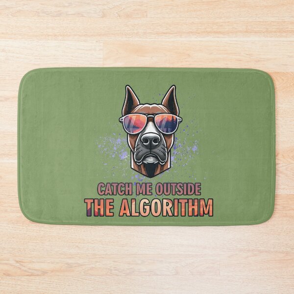 Item preview, Catch Me Outside the Algorithm Dog Shirt designed and sold by GraphicComet.