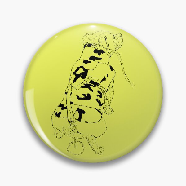 Item preview, Doggo Tinkle - (#E9F055) designed and sold by The Stippler Process.
