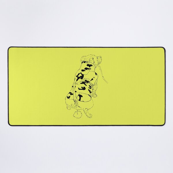 Item preview, Doggo Tinkle - (#E9F055) designed and sold by The Stippler Process.