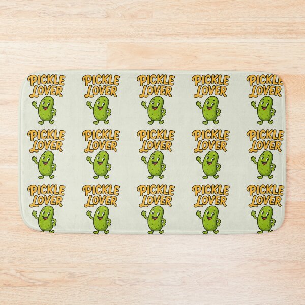 Item preview, Pickle Lover – Cute Funny Pickle Illustration designed and sold by Basma Designs | Retro, Kawaii Shirts & Stickers.
