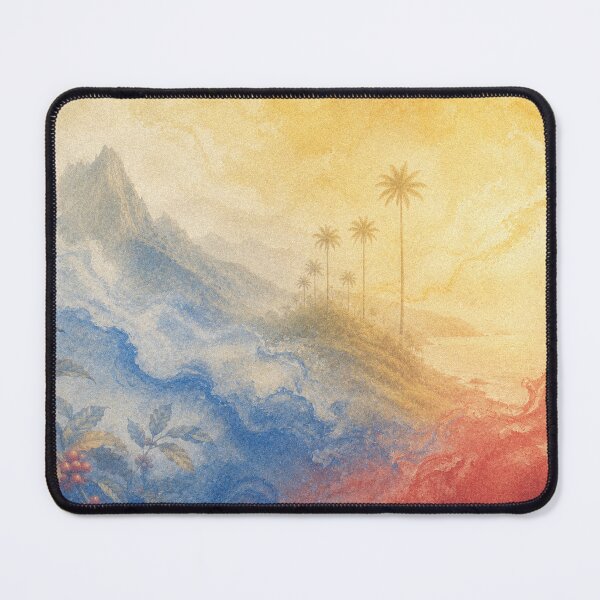 Item preview, Colombia Watercolor Travel Illustration designed and sold by AHOK-lab.