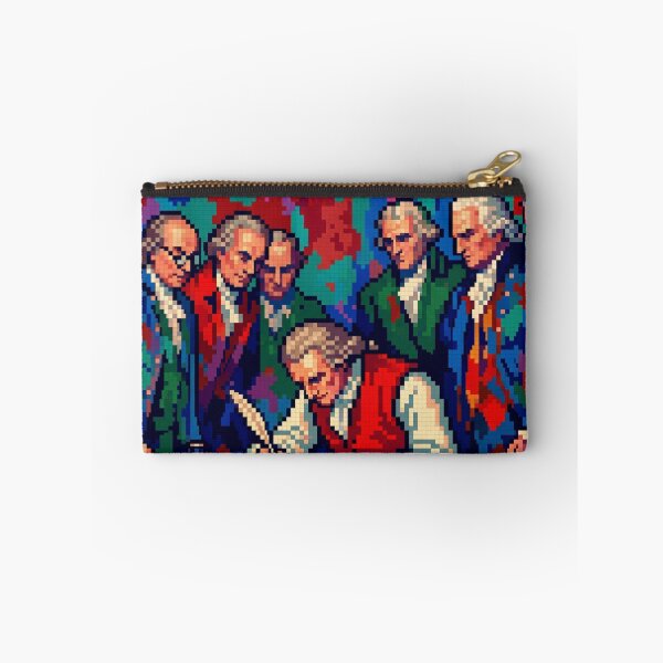 Item preview, 8-Bit 1776 Declaration of Independence Retro Pixel Art designed and sold by FIREDesignsPOD.