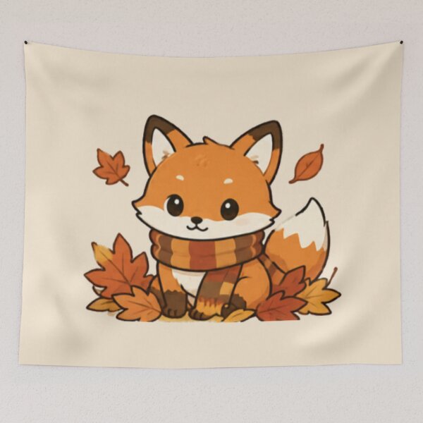 Item preview, Autumn Fox designed and sold by MellowMunchkins.