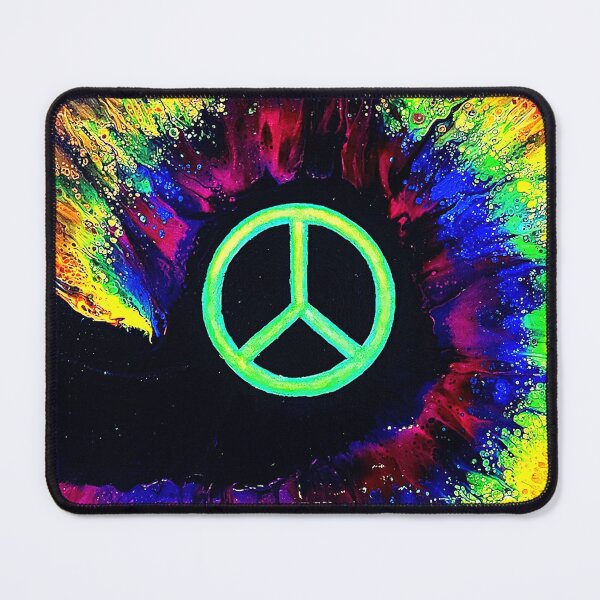 Item preview, Peacewave Rainbow Explosion Original Fluid Art designed and sold by Cerafus.
