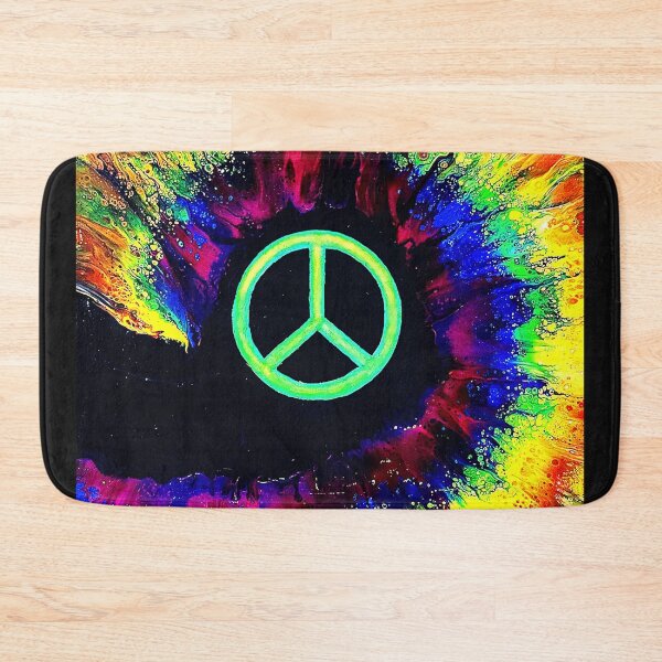 Item preview, Peacewave Rainbow Explosion Original Fluid Art designed and sold by Cerafus.